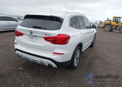 2018 BMW X3 xDrive30I из США, поврежденный, VIN 5UXTR9C52JLD59706